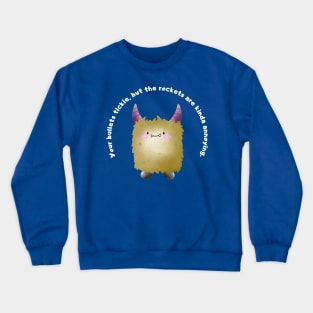 Your Bullets Are Tickelish Cute Cartoon Kaiju (MD23QU006) Crewneck Sweatshirt